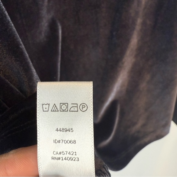 NWT Loft Womens Velvet Blouse Mock Neck
Stretchy Solid blue size:S - Picture 8 of 12